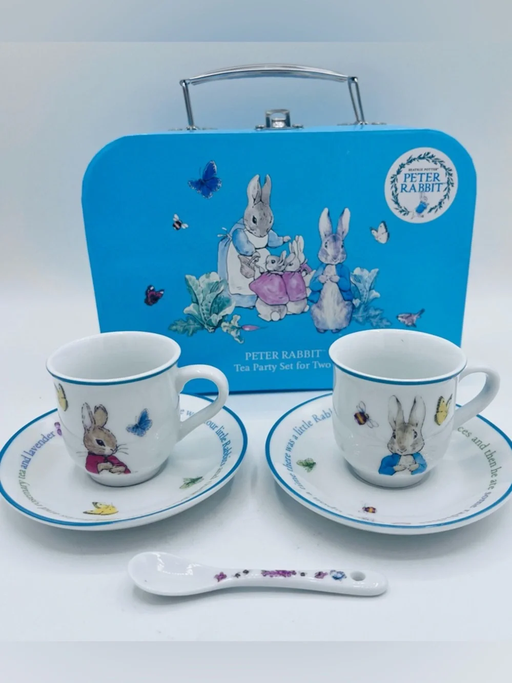 Beatrix Potter Peter Rabbit Tea Set For 2 - Picture 7 of 16